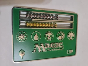 ULTRA PRO MTG ABACUS LIFE COUNTER GREEN METAL RARE FREE SHIPPING - Picture 1 of 2