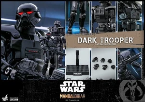 FIGURA 1:6 HOT TOYS TMS032 STAR WARS THE MANDALORIAN DARK TROOPER ~CAJA SELLADA~ - Imagen 1 de 8