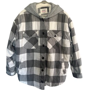 Ashley by 26 International Outerwear Flanelljacke kariert Shacket Damen Größe L - Bild 1 von 4