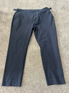 G/Fore Golf Pants Men 38x28 Onyx Chino Straight Stretch Performance 5 Pocket - Picture 1 of 4