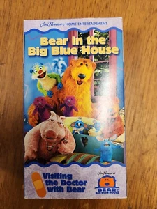 Bear in the Big Blue House VHS Jim Henson visiting the doctor with bear - Picture 1 of 3