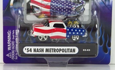 Muscle Machines Stars & Stripes American Flag 1954 Metropolitan 54 Nash 03-43 Foto 1 de 4