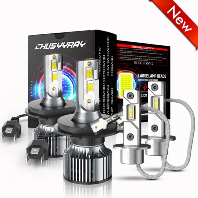 For Isuzu Rodeo 2000-2004 6500K LED Headlight High/Low 9003 + H3 Fog Light Bulbs - Image 1 of 4