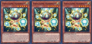 Paralyzing Mushroom x3 INFO-EN025 YuGiOh! 1st Ed Common Playset - Picture 1 of 1