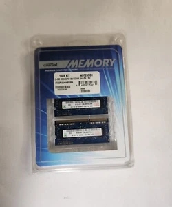 CRUCIAL 8GB 1GX64 DDR3 1333 SODIMM 204 Notebook - Picture 1 of 2