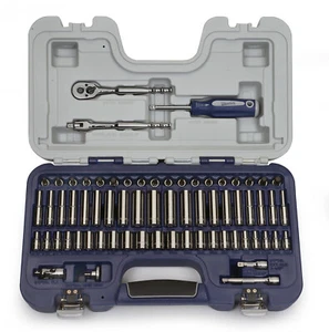 67pc 1/4"Drive SAE & Metric Supertorque®6Point Sockets & Drive Tools Set 50602A - Picture 1 of 5
