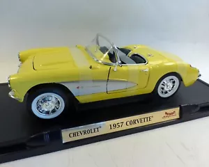 Chevrolet Corvette 1957, Giallo, " Yat Ming " 1:18 - Foto 1 di 3