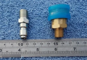 SOPORTE PARA CHORRO MACHO PRESSURE MINI 11.6MM LIBERACIÓN RÁPIDA X 1/4" BSP - Imagen 1 de 12