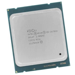 Intel Xeon E5-2670 v2 SR1A7 2.5GHz 10 Core LGA 2011 CPU Processor     - Picture 1 of 2
