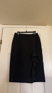 Alberto Makali Black Up to Knees Skirt Size 10 - Picture 1 of 3
