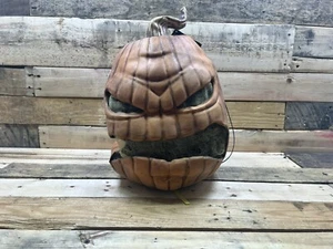 Halloween Prop Rotten Pumpkin Head Jack Lantern Motion LED Sound Step Pad Tekky - Bild 1 von 4