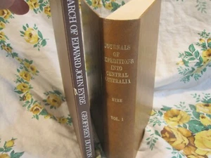 Journals - Expeditions of Discovery Central Australia (Edward John Eyre) HC 1964 - Picture 1 of 15