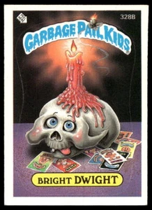 Garbage Pail Kids Series 8 1987 #328b Bright Dwight NM - Picture 1 of 2