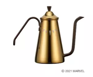 Raro Tsubane Kalita Pantera Negra Botella de Goteo Delgada 700SS NUEVO - Imagen 1 de 8
