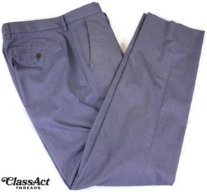Bonobos Monday Pants Men Blue Flat Front Chino Slim Stretch Tag Sz 36X34 (36X32) - Picture 1 of 9