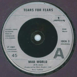 Tears For Fears – Mad World - 1982 - Mercury Records - 7" Vinyls - Picture 1 of 2