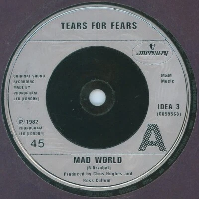 Tears For Fears – Mad World - 1982 - Mercury Records - 7" Vinyls - Image 1 of 2
