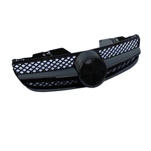 Car Front Bumper Grille Mesh Black for Mercedes Benz R230 SL550 SL500 2007-2009 - Picture 1 of 4