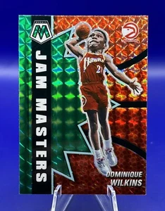2020-21 Panini Prizm DOMINIQUE WILKINS Jam Masters Green Prizm #13 Atlanta Hawks - Picture 1 of 2