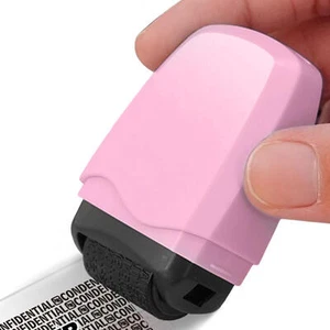 Identity Theft Protection Stamp Roller Guard Your ID Privacy Confidential Data - Picture 1 of 16
