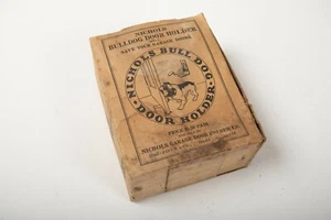 Nichols Dual Garage Door Holders (P3R) Bulldog Bracket Step Lock Open Stop Gate - Picture 1 of 12