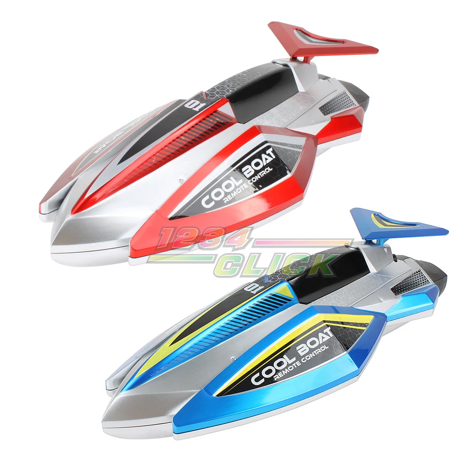 Remote Control Boat RC Twin Motor Racing Speed Boat 10 Boats Run at Same Time - Image 1 of 1