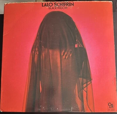 Lalo Schifrin-Black Widow LP CTI 1976 Stereo Soundtrack VG+ Jazz Vinyl - Image 1 of 4