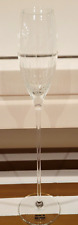 EXTRA LONG STEM CRYSTAL CHAMPAGNE FLUTE ROMANIA 13 INCHES HOLDS 6 OZS