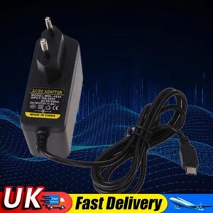 5V 2A Micro USB Power Supply Wall Charger Tablet AC Converter Adapter EU UK - Bild 1 von 5