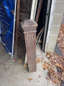 bova 66 antique pine or Fir Newell post 36.5 x 5.5 in.² - Picture 1 of 10