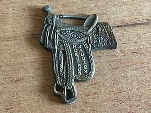 El Paso Saddlery Watch FOB Saddle Holster Advertising Since 1889 Antique Vintage - Picture 1 of 14