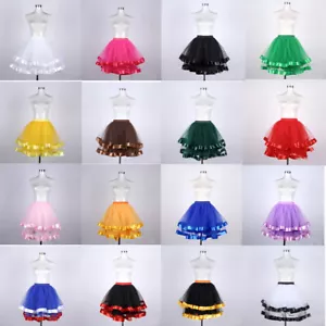 Falda de ballet de tutú falda de tul enaguas carnaval para mujer 2024 - Imagen 1 de 36