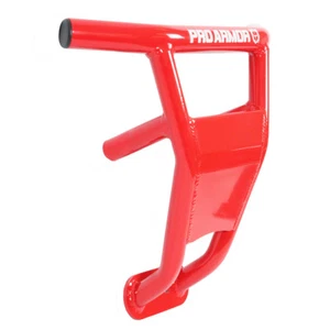 Pro Armor Front Sport Aluminum Bumper Guard Red Polaris RZR RS1 2018+ - Picture 1 of 5