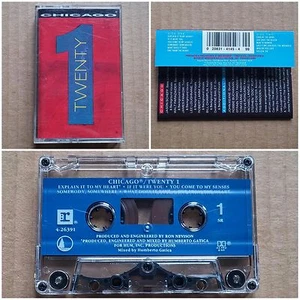 CHICAGO Twenty 1 CASSETTE TAPE 21 Soft Rock & Roll Pop Reprise Records 1991 - Picture 1 of 1