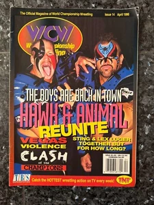 WCW Magazine April 1996 - Road Warriors - Picture 1 of 4