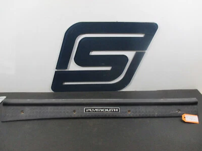 Placa de desgaste del umbral de la puerta del conductor izquierdo Plymouth 1992 láser Foto 1 de 4