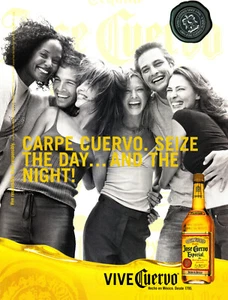 JOSE CUERVO TEQUILA AD #27 RARE 2001 OOP - Picture 1 of 2
