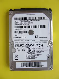 Samsung ST750LM022 HN-M750MBB/AS2 Hard Drive 750GB 2.5" HDD 2AR10001 S33 2014 - Picture 1 of 8