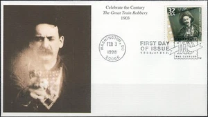 US Scott #3182c Celebrate the Century-1900s "The Great Train Robbery" FDC - Picture 1 of 1