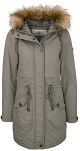 B-WARE DREIMASTER DAMEN PARKA Gr. L Farbe KHAKI - Bild 1 von 6