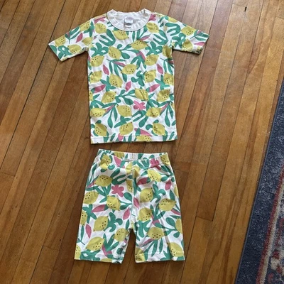 Hanna Andersson lemon short sleeve pjs size 140 (10)  - Image 1 of 4