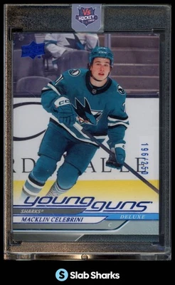 2024 UPPER DECK #451 MACKLIN CELEBRINI YOUNG GUNS ROOKIE DELUXE RC /250 - Image 1 of 4