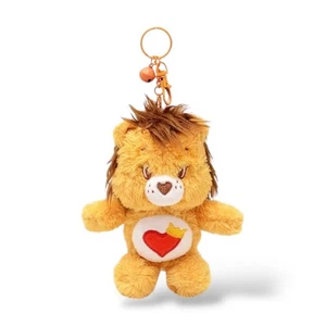 1pz ESCLUSIVO Portachiavi in peluche serie Care Bears Cugini con campane Leone - Foto 1 di 6