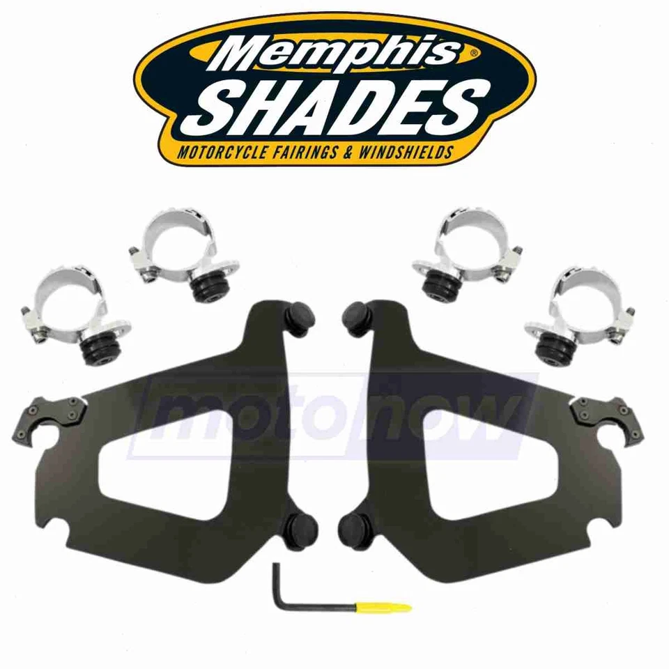 Memphis Shades Trigger-Lock Mount Kit for Bullet Fairing for 2008-2017 kq Foto 1 de 4