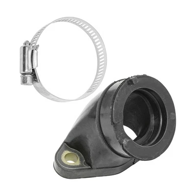 Black Intake Manifold Carburetor Boot 3084879 For Polaris Sportsman 335 400 450 - Image 1 of 4