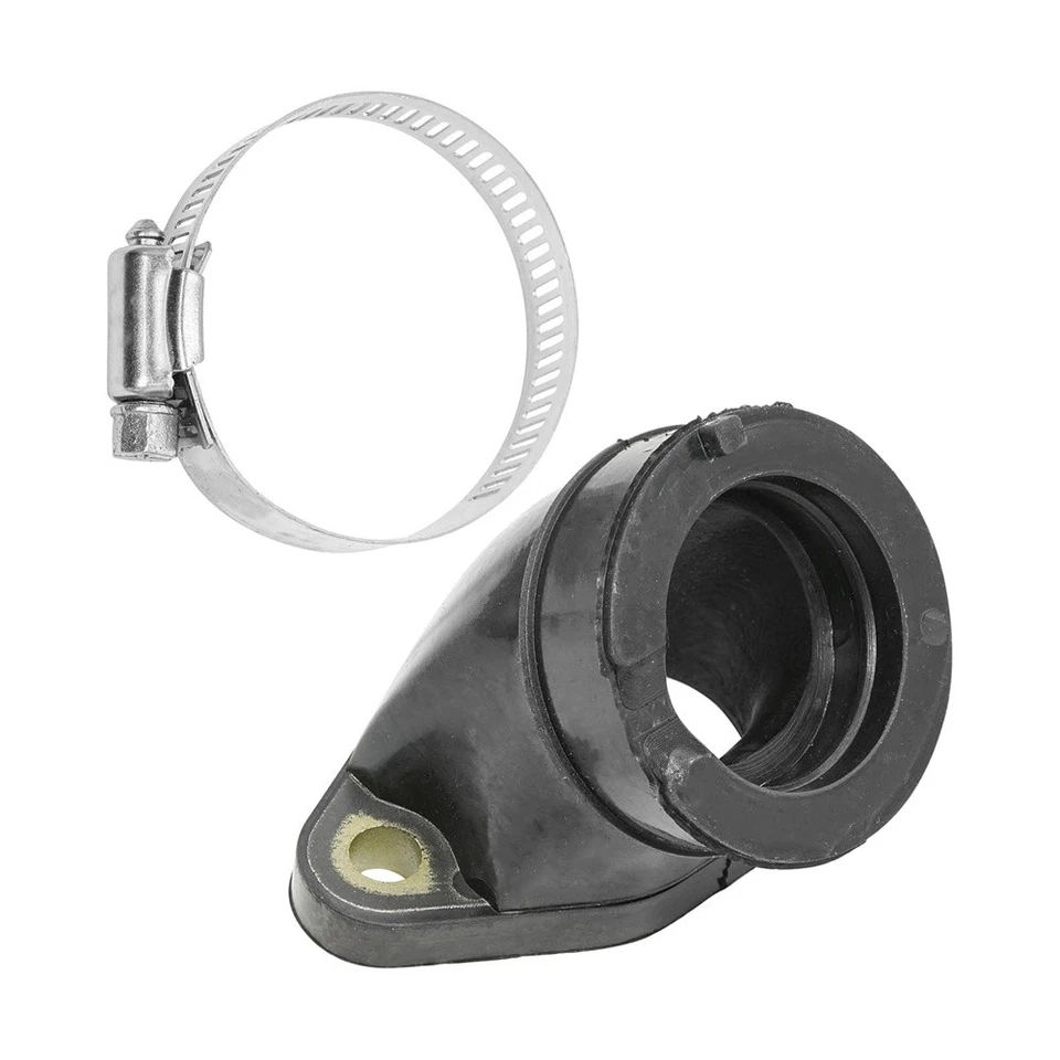 Black Intake Manifold Carburetor Boot 3084879 For Polaris Sportsman 335 400 450 - Image 1 of 4