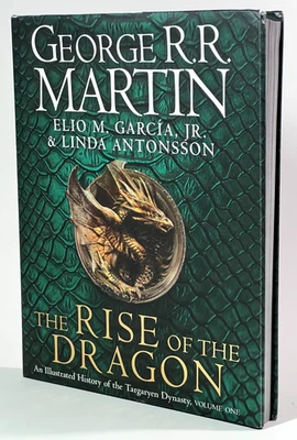 George R.R. Martin The Rise of the Dragon Hardcover 1st Print - Illustrated GoT - Image 1 of 4