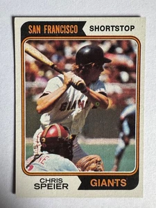 1974 Topps - Chris Speier #129 - San Francisco Giants - Bild 1 von 2