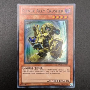 YuGiOh Genex Ally Crusher HA04-EN039 Super Rare Unlimited NM - Picture 1 of 2
