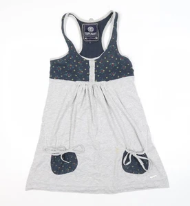 Superdry Women's Grey Floral Tunic M - Picture 1 of 12